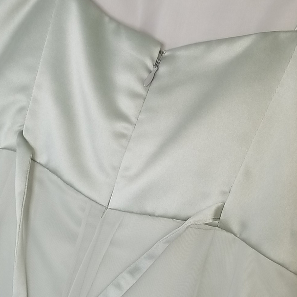 Vera Wang Sage A-Line Empire Dress Size 6 - Picture 7 of 8